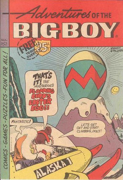 Adventures of Big Boy #252 Comic