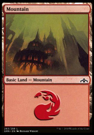 Mountain (Guilds of Ravnica) Trading Card