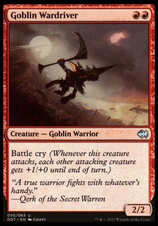 Goblin Wardriver (Merfolks vs. Goblins) Trading Card