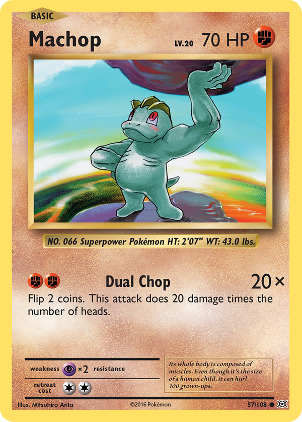 Machop (57/108) - Evolutions