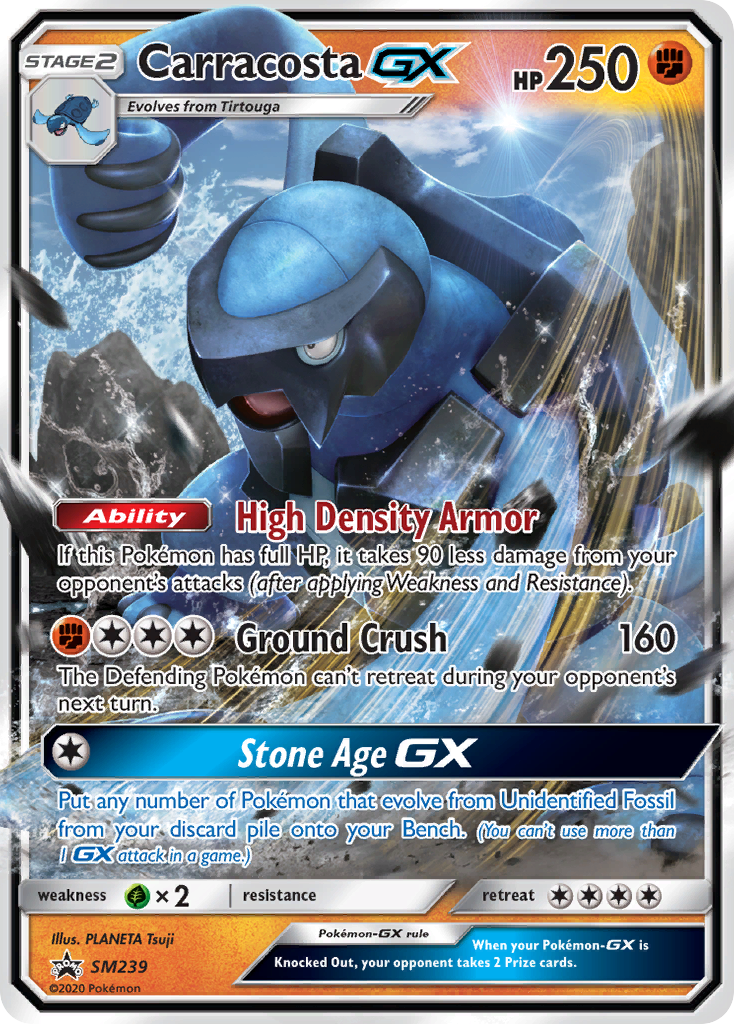 Carracosta GX (SM239) - SM Black Star Promos Pokémon Card