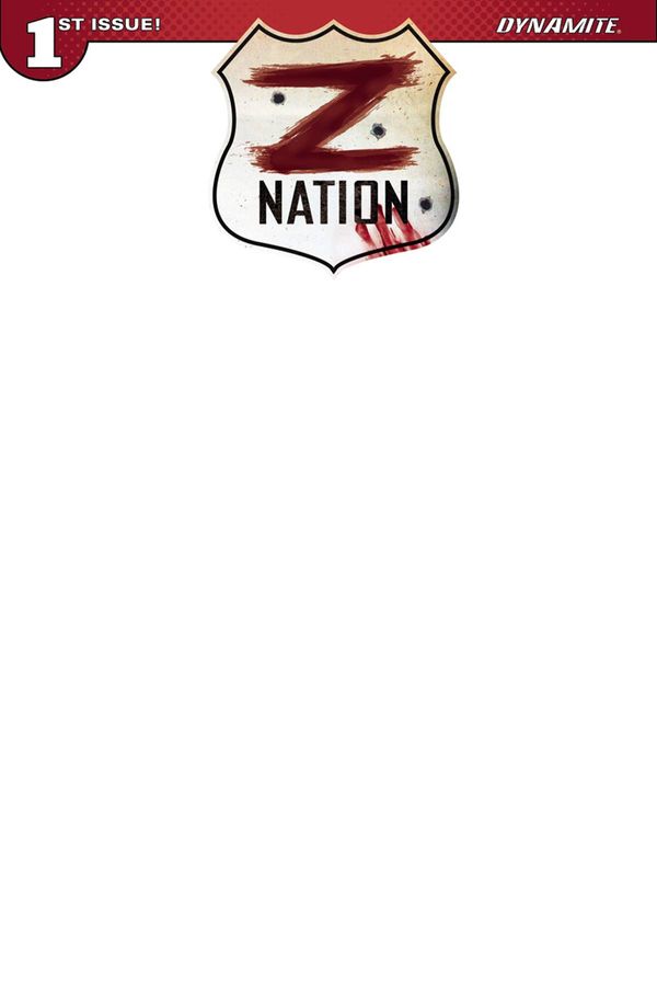 Z Nation #1 (Cover G Blank Authentix Cover)