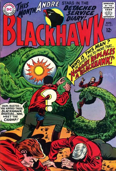 Blackhawk #211 Comic