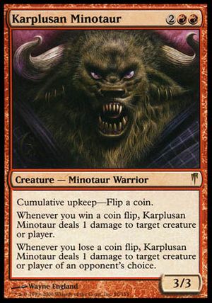 Karplusan Minotaur (Coldsnap)