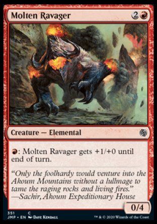 Molten Ravager (Jumpstart) Trading Card