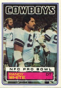 Randy White 1983 Topps #57 Sports Card