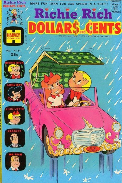 Richie Rich Dollars and Cents #64 Comic
