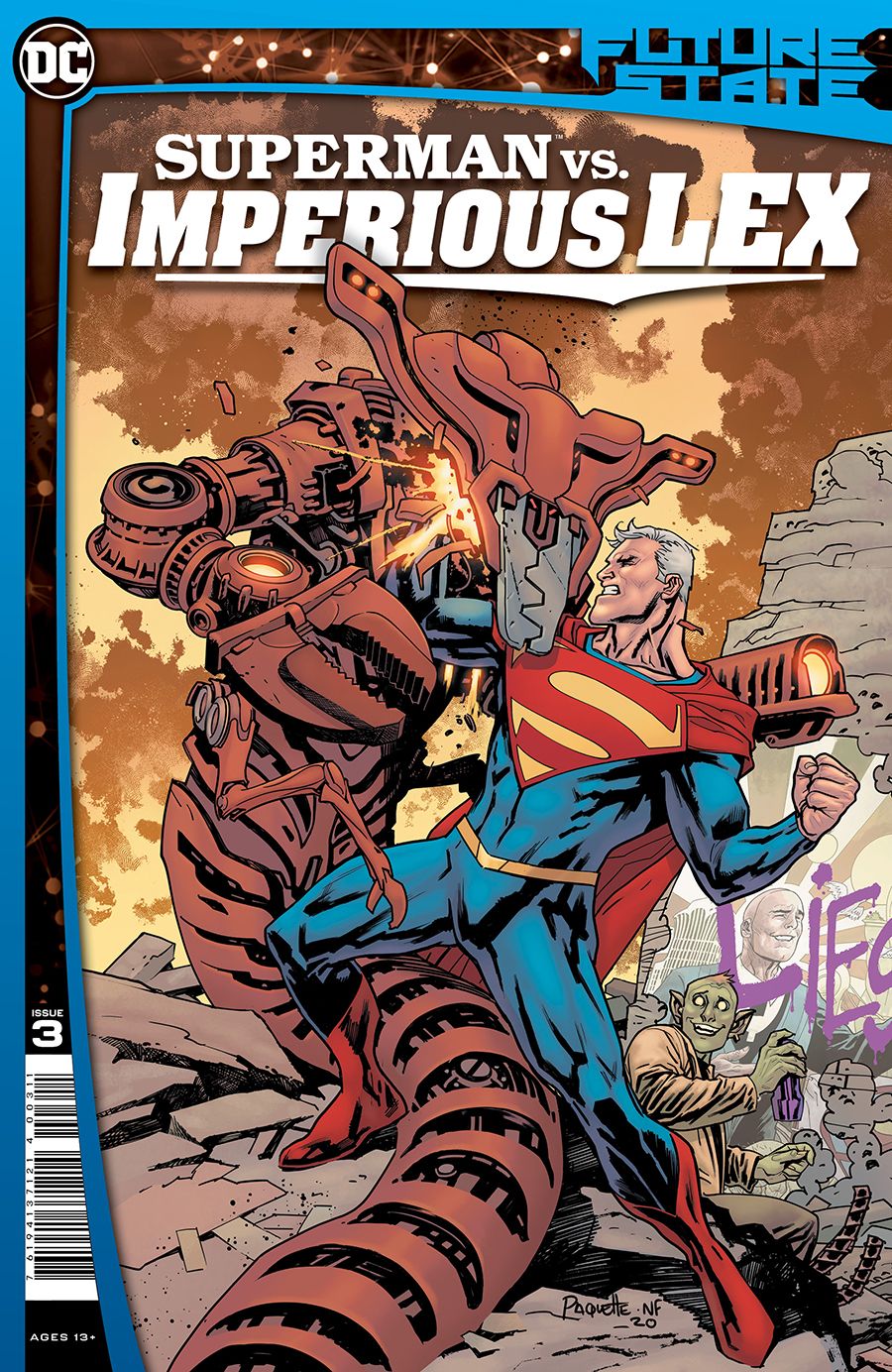 Future State: Superman vs. Imperious Lex #3 Comic
