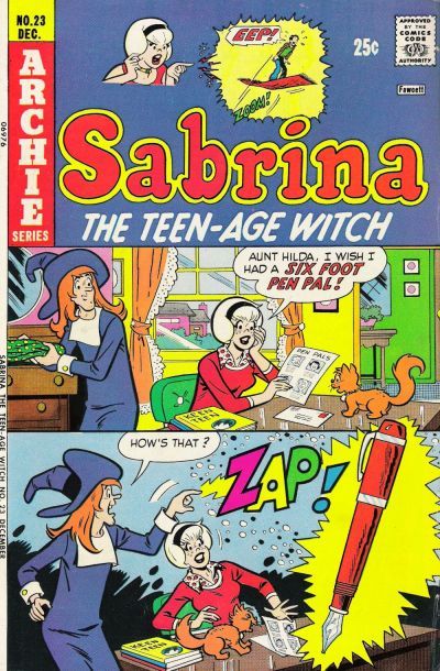 Sabrina, The Teen-Age Witch #23 Comic