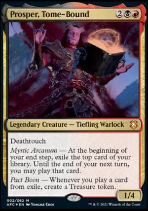 Prosper, Tome-Bound (D&D Forgotten Realms Commander Decks)