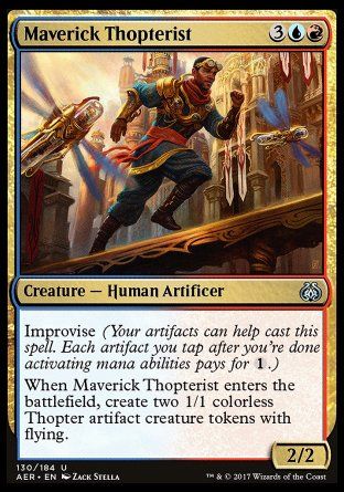 Maverick Thopterist (Aether Revolt) Trading Card