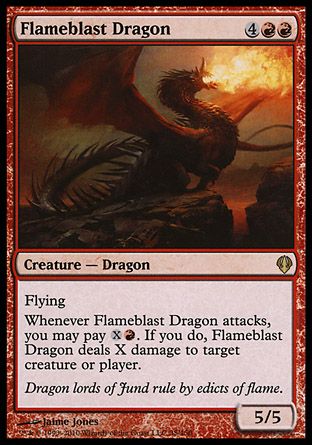 Flameblast Dragon (Archenemy - decks) Trading Card