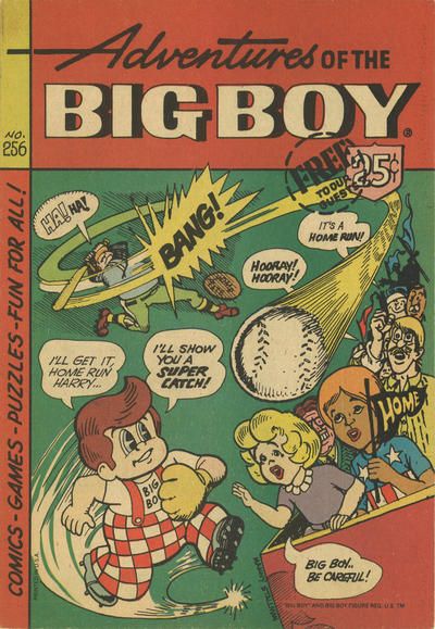 Adventures of Big Boy #256 Comic