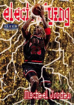 Michael Jordan 1998 Fleer Tradition - Electrifying #6E Sports Card