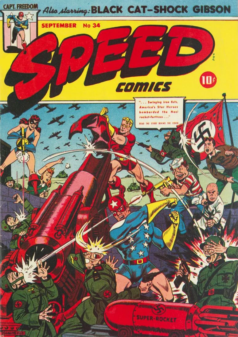 Speed Comics #34 Comic