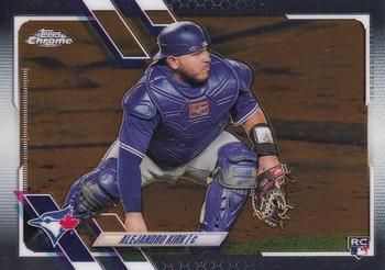 Alejandro Kirk 2021 Topps Chrome Baseball #71 Sports Card