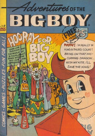 Adventures of Big Boy #255 Comic