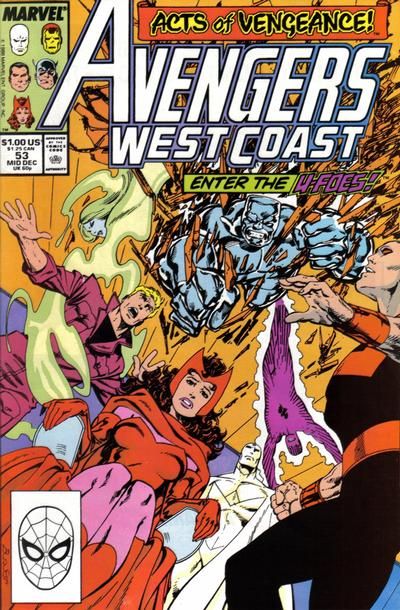 Avengers West Coast #53 Comic
