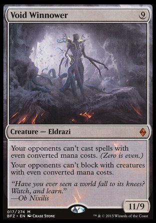 Void Winnower (Battle for Zendikar) Trading Card