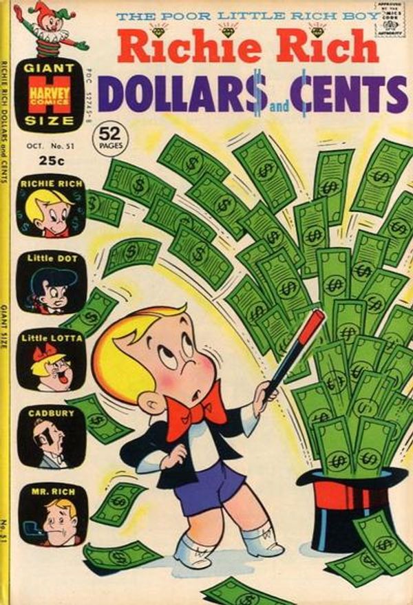 Richie Rich Dollars and Cents #51