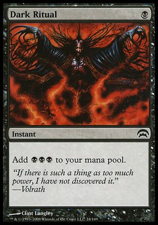 Dark Ritual (Planechase decks) Trading Card