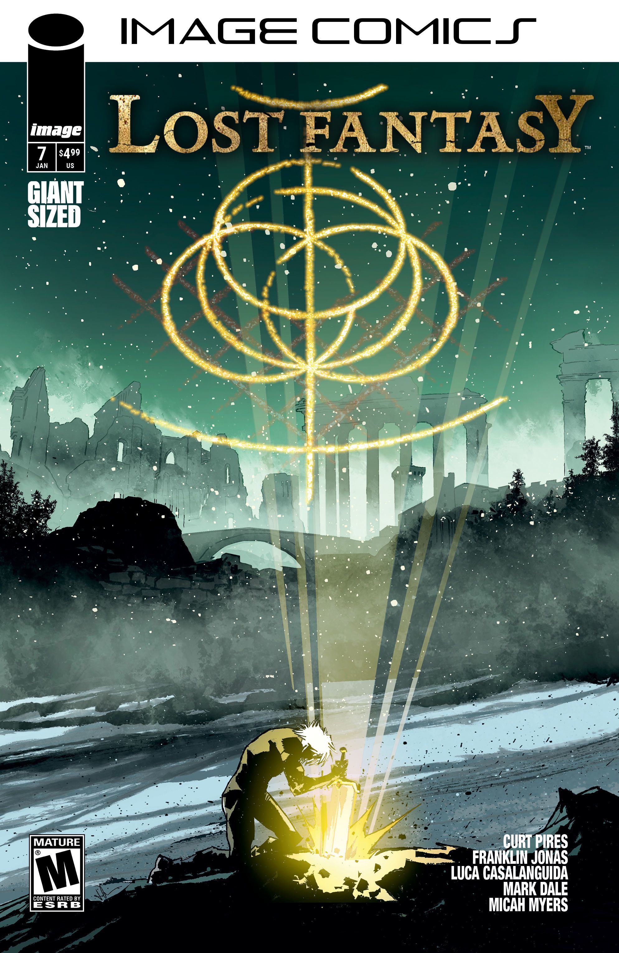 Lost Fantasy #7 (Cvr B Luca Casalanguida Sigil Variant) Comic