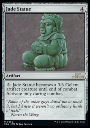 Jade Statue (Magic 30th Anniversary Edition) Trading Card