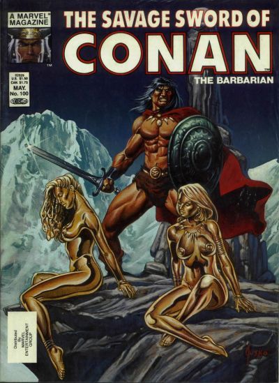 The Savage Sword of Conan #100 Comic