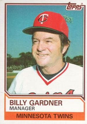 Billy Gardner 1983 Topps #11