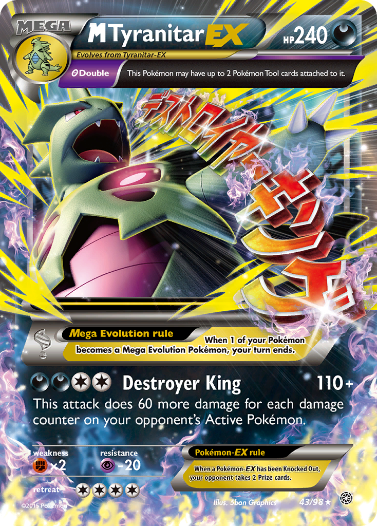 Tyranitar Pokémon Card