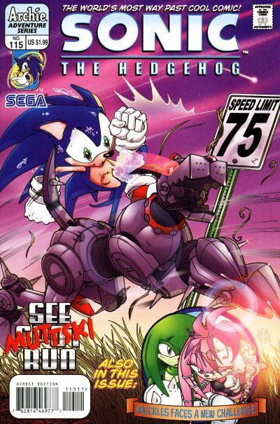 Sonic the Hedgehog #115 Comic