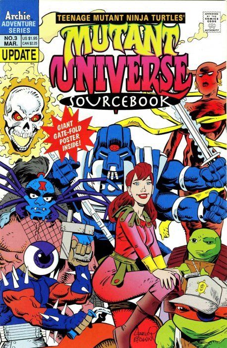 TMNT: Mutant Universe Sourcebook #3 Comic