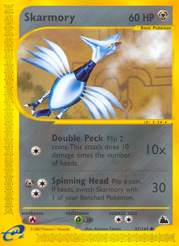 Skarmory (97/144) - Skyridge Pokémon Card