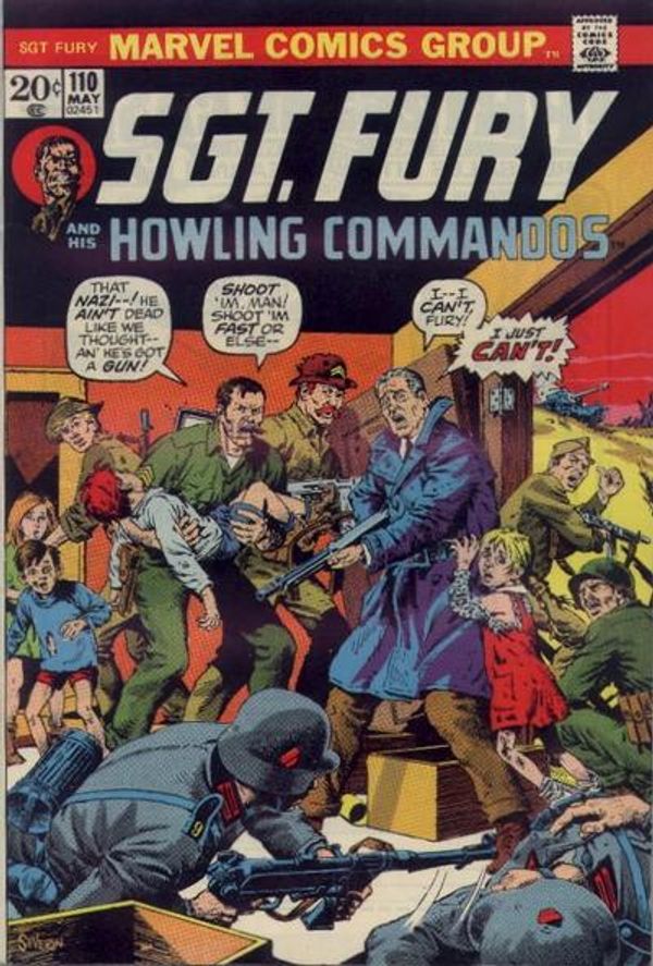Sgt. Fury And His Howling Commandos #110