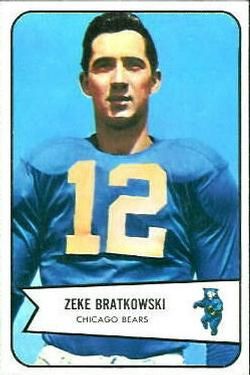Zeke Bratkowski 1954 Bowman #11 Sports Card