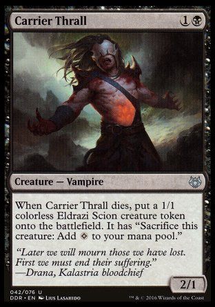 Carrier Thrall (Nissa vs. Ob Nixilis) Trading Card