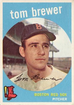 Tom Brewer 1959 Topps #55 Sports Card