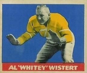 Al "Whitey" Wistert Sports Card