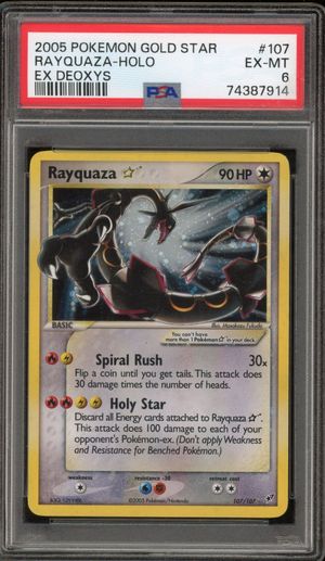 Rayquaza ★ Star (107/107) - Deoxys