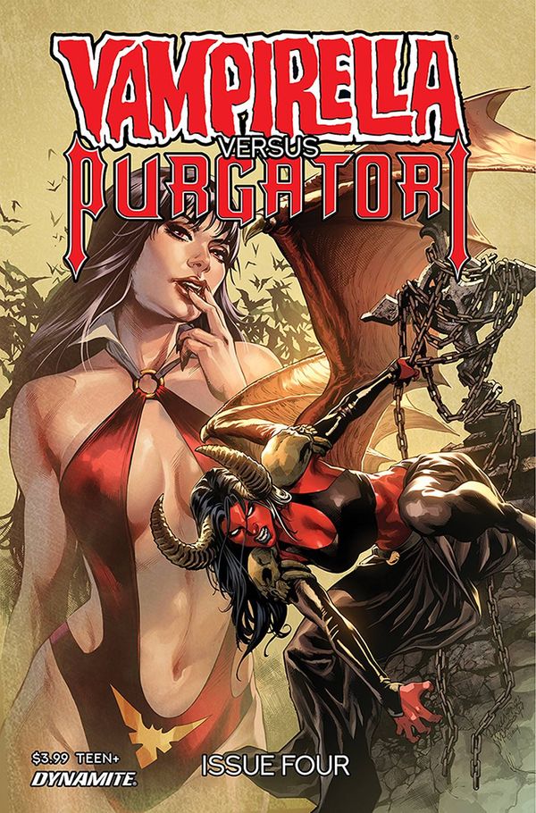 Vampirella Vs Purgatori #4 (Cover B Pagulayan)