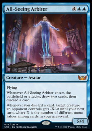 All-Seeing Arbiter (Streets of New Capenna) Trading Card