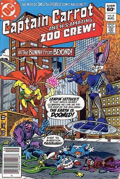 Captain Carrot and His Amazing Zoo Crew #6 Comic