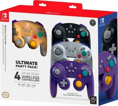 Nintendo Gamecube Wireless Controller [Ultimate Party Pack] Video Game