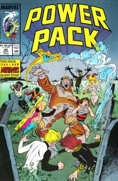 Power Pack #40 Comic
