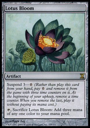 Lotus Bloom (Time Spiral) Trading Card