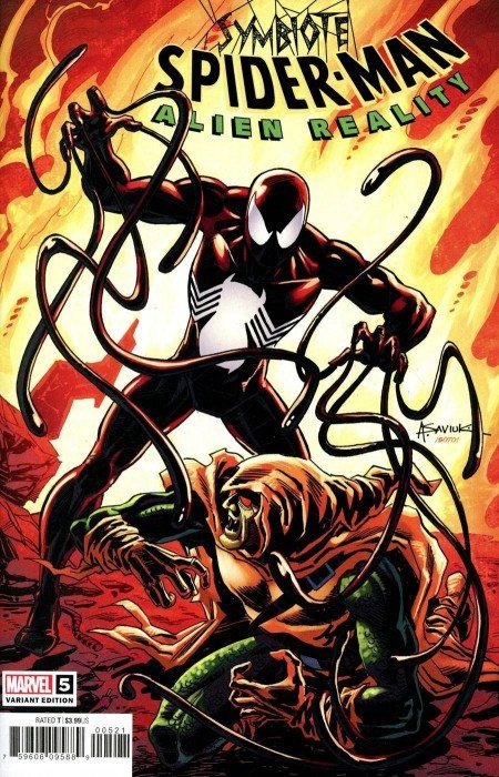 SYMBIOTE SPIDER-MAN ALIEN REALITY #2 1 in 25 VARIANT SAVIUK VF/NM Marvel 2020 
