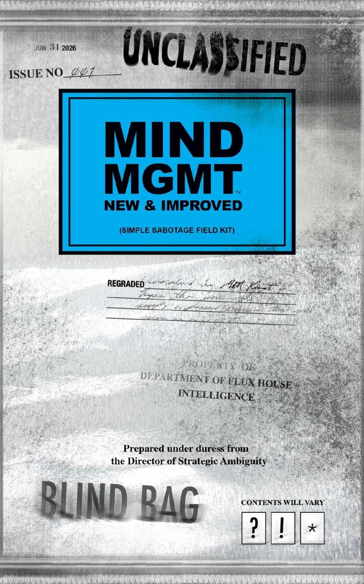Mind Mgmt New & Improved #1 (Cvr C Blind Bag Variant) Comic