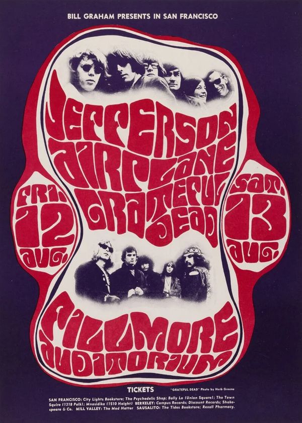 BG-23-OP-1 Jefferson Airplane & Grateful Dead The Fillmore 1966