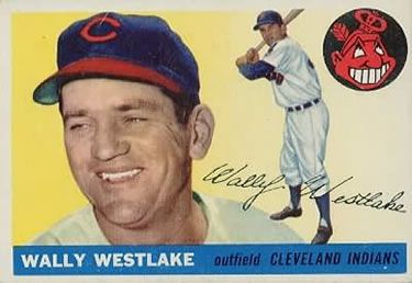 Wally Westlake 1955 Topps #102 Sports Card