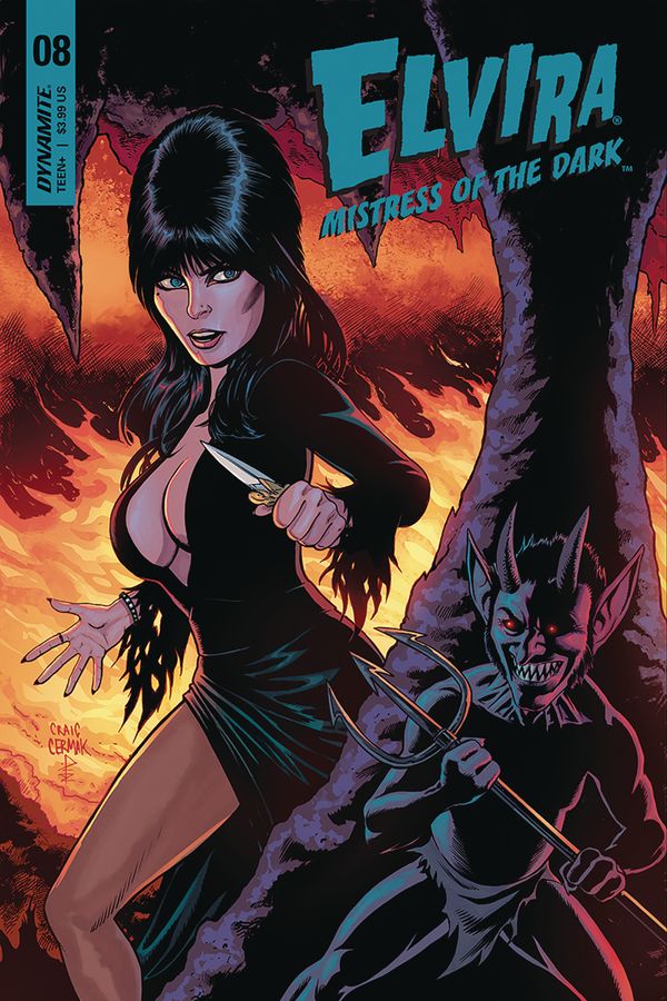 Elvira: Mistress of the Dark #8 (Cover B Cermak)